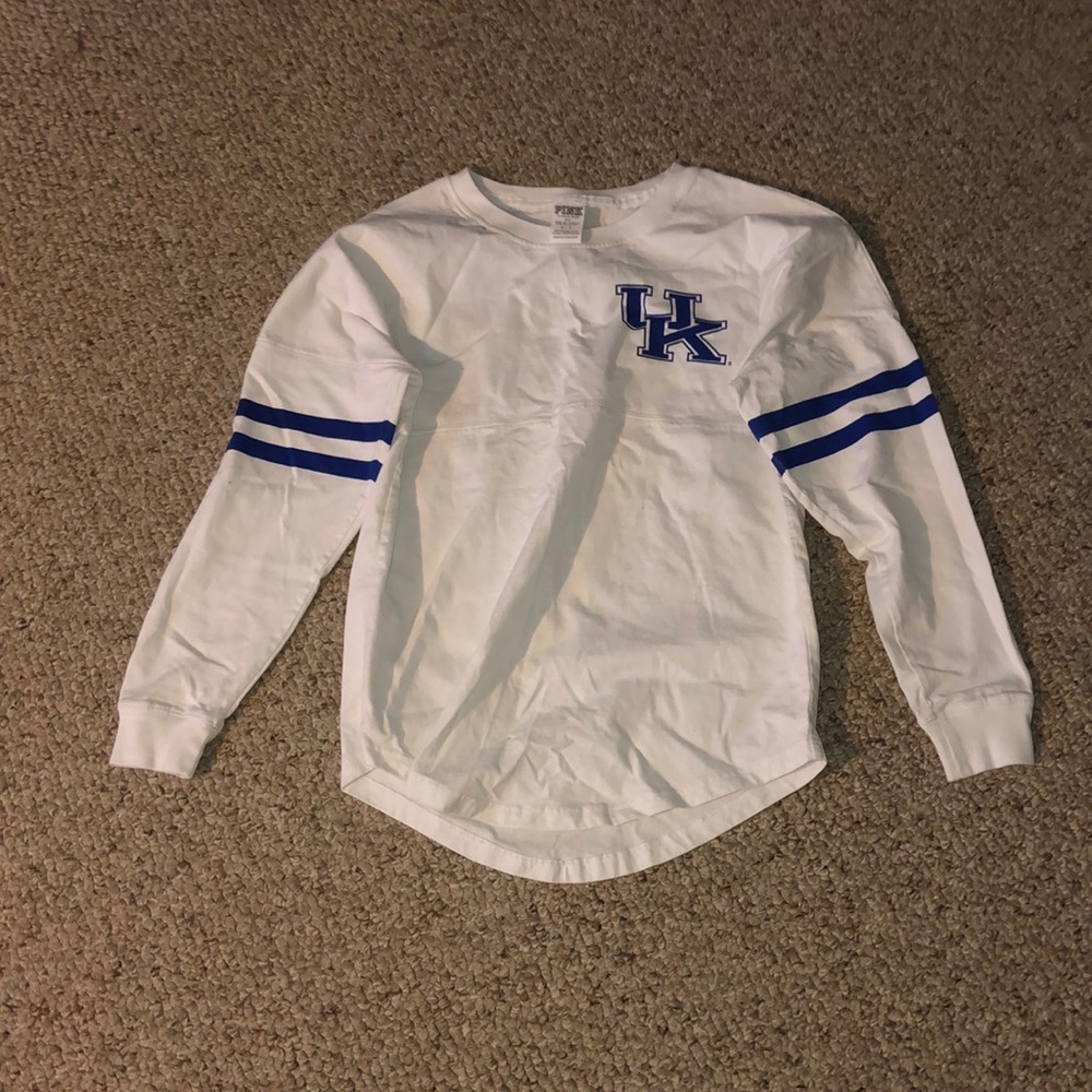 PINK Long Sleeve KENTUCKY Baseball Tee